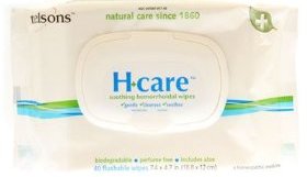 Hemorrhoid Care Wipes Nelson 40