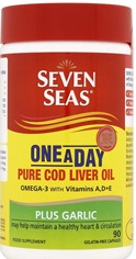 Seven Seas Cod Liver Oil + Garlic