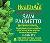 Health Aid Saw Palmetto Tablets 30