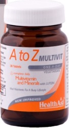 Health Aid MultiVitamins & Minerals Tablets 30