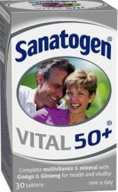 Sanatogen Vital 50 Plus Tablets
