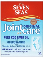 Seven Seas Cod Liver Oil Plus Glucosamine Capsules 30