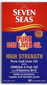 Seven Seas High Strength Cod Liver Oil Capsules 60