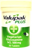 Vegetarian Glucosamine 500mg Tablets 30